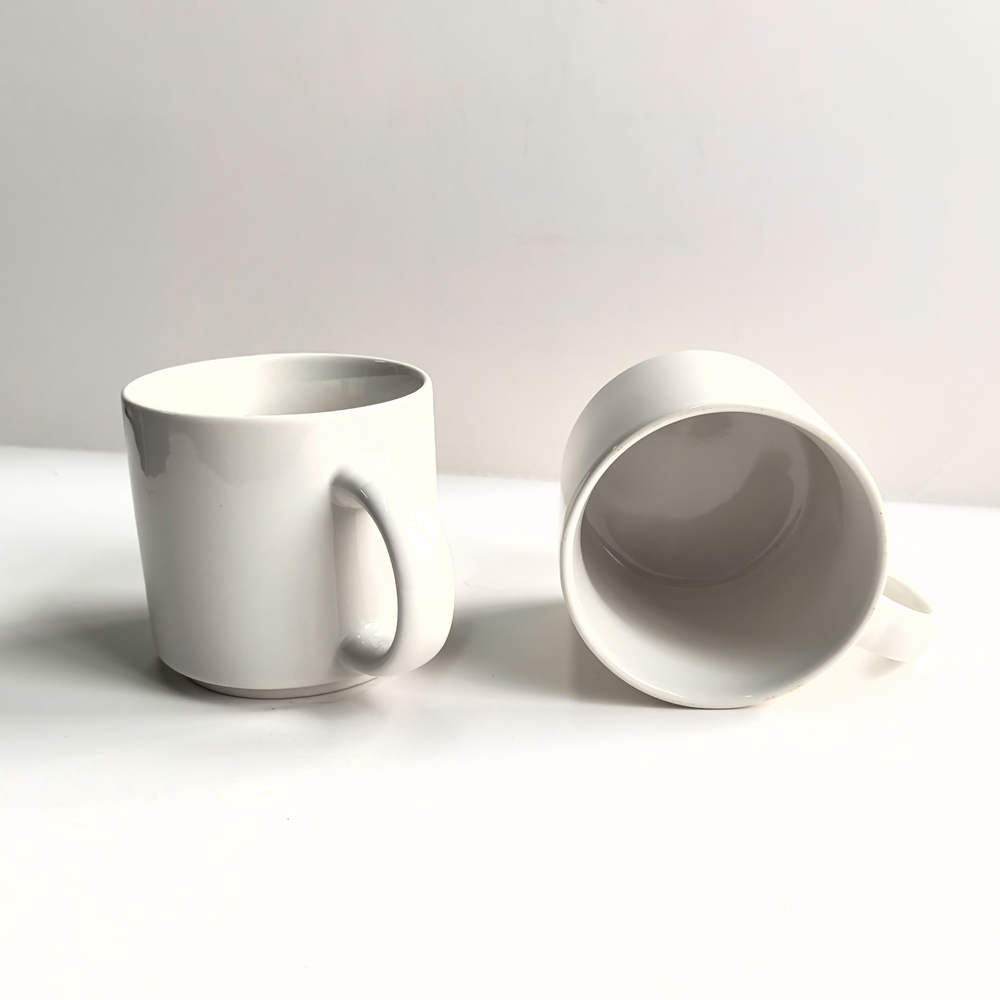 ReadStar 6個入りスタッカブルピュアホワイトセラミッ - Sublimation Mug White のレビューと価格