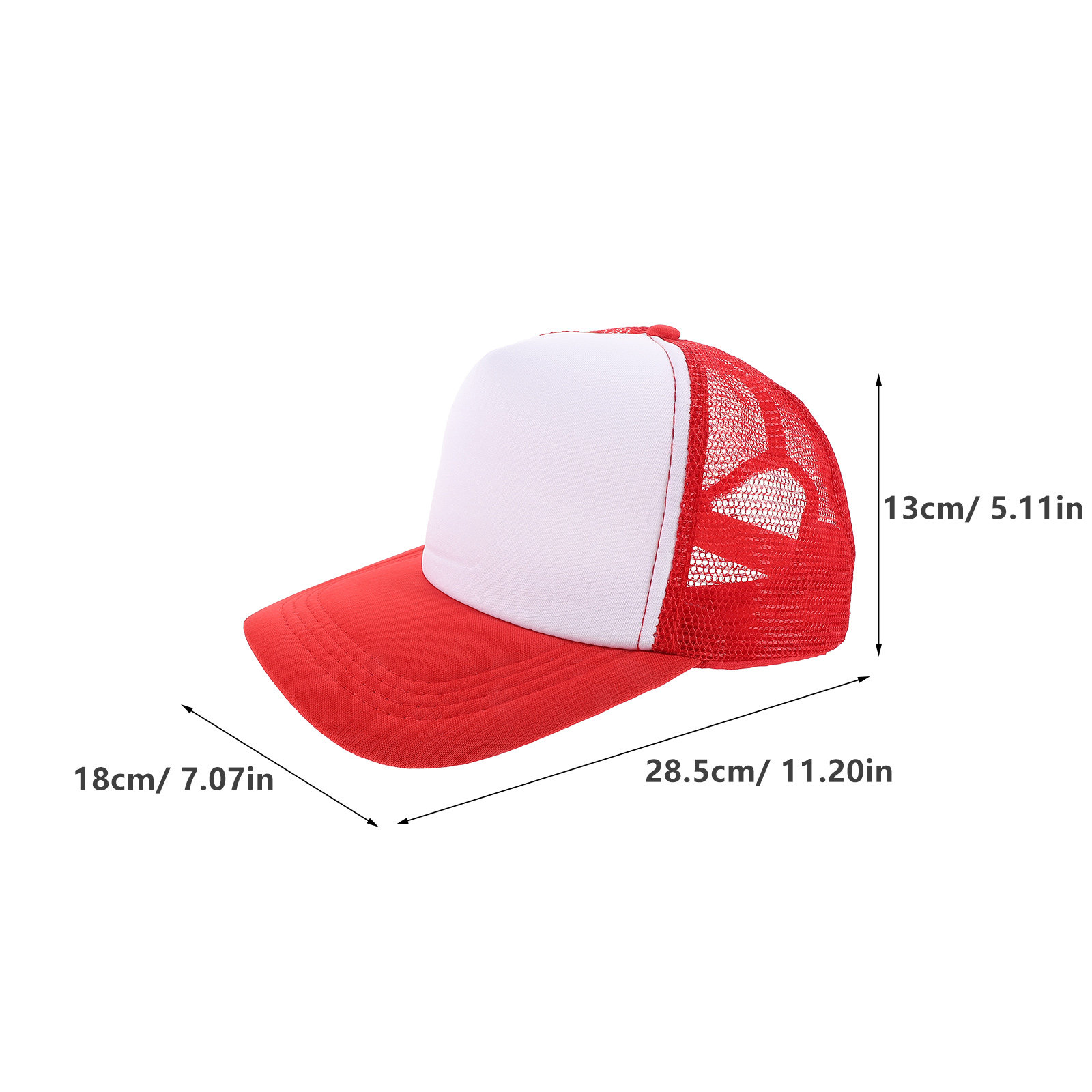 10個入り、無地の昇華転写用メッシュ野球帽。DIYでオリジナ - Hat Sublimation Blank のレビューと価格
