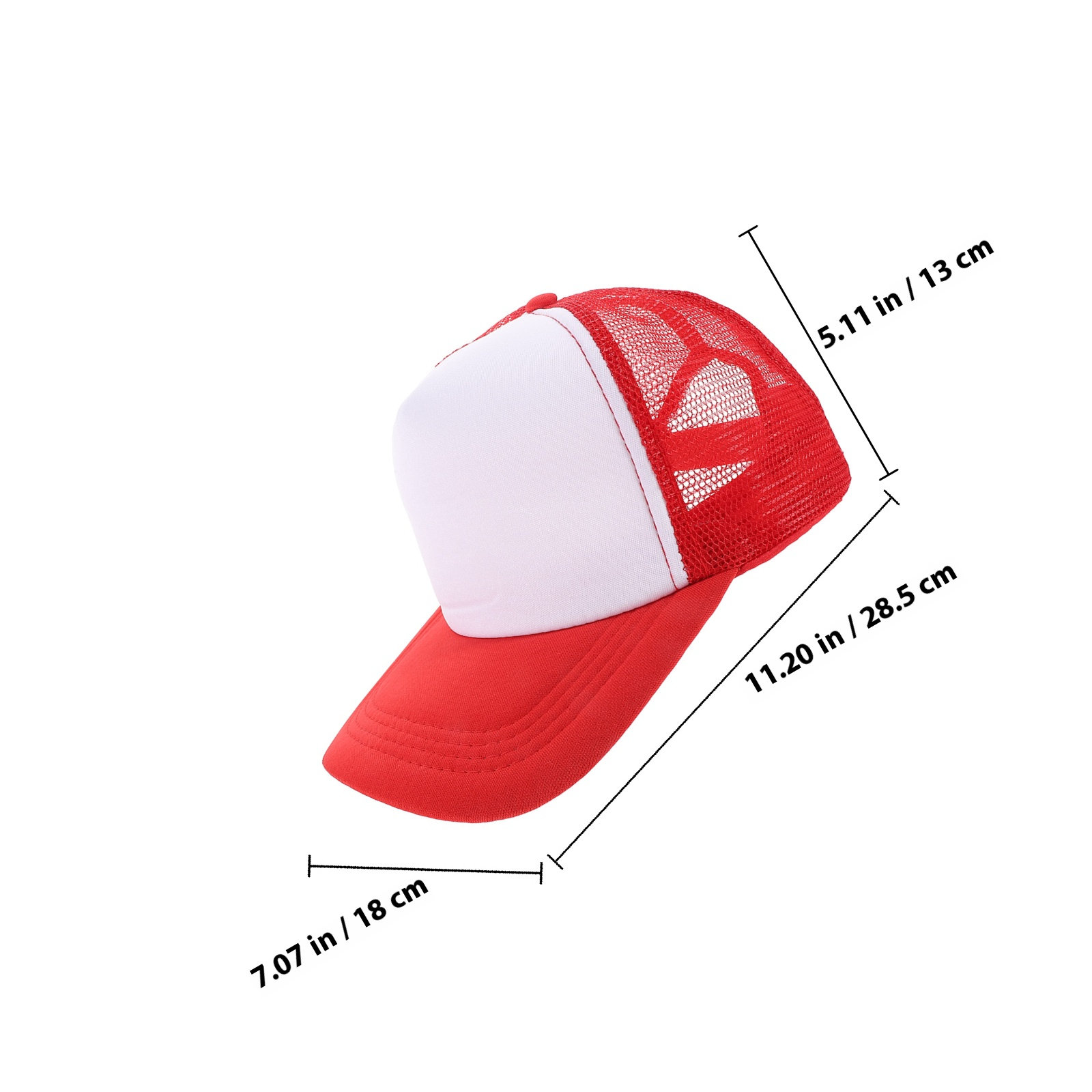 10個入り、無地の昇華プリント用野球帽、メッシュ素材、DIY - Hat Sublimation Blank のレビューと価格
